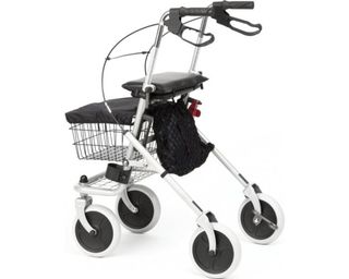Stockhalter für Rollator