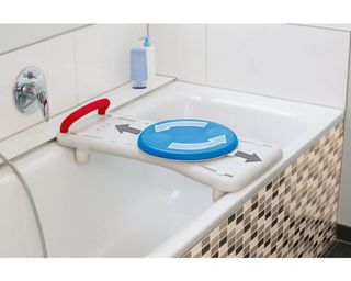 Badebrett Deluxe mit Soft-Drehsitz