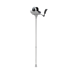 Arthritis-Gehstütze in grau/schwarz