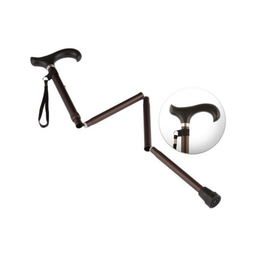 Faltbarer Aluminum-Gehstock mit Softgriff