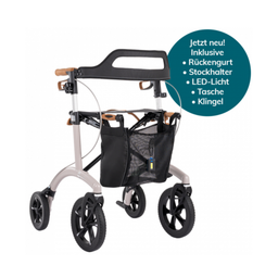 Saljol Allround Rollator in der Farbe grau.