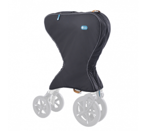 Rollatortasche über einem Saljol Rollator.