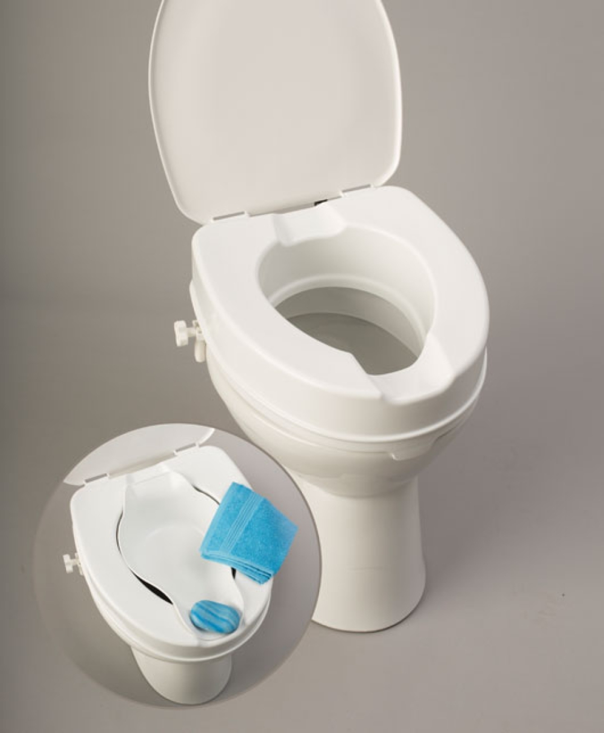 Bidet zur Toilettensitzerhöhung